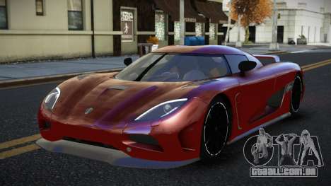 Koenigsegg Agera Yoli para GTA 4