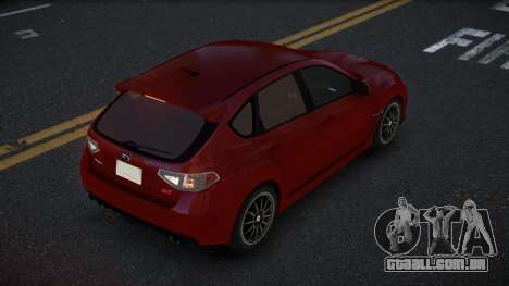Subaru Impreza Cevceyezu para GTA 4