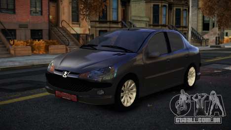 Peugeot 206 Nanolabud para GTA 4