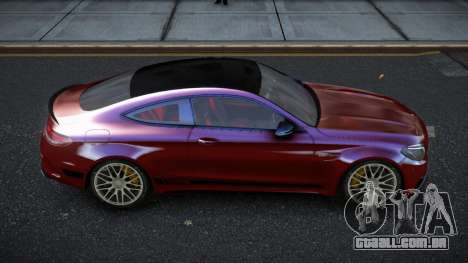 Mercedes-Benz C63 S AMG Divdu para GTA 4