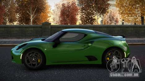 Alfa Romeo 4C Ronzi para GTA 4