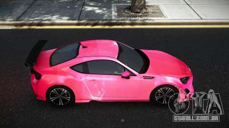 Subaru BRZ Lusem S8 para GTA 4