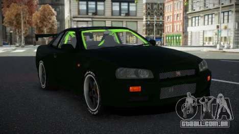 Nissan Skyline R34 Devyem para GTA 4