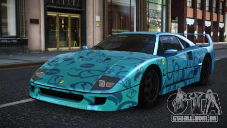 Ferrari F40 Stinay S4 para GTA 4