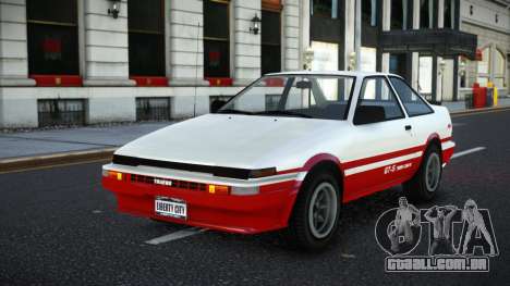 Toyota AE86 Toutu para GTA 4