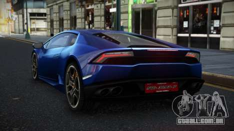 Lamborghini Huracan Waagi para GTA 4
