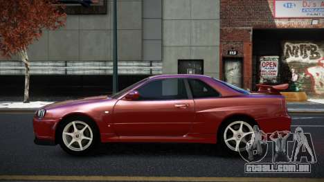 Nissan Skyline R34 Conia para GTA 4