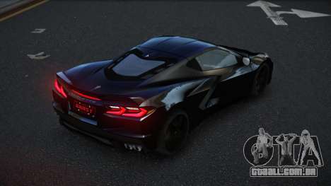 Chevrolet Corvette Nuhajakos para GTA 4