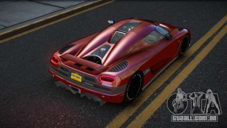 Koenigsegg Agera Yoli para GTA 4