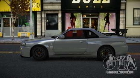 Nissan Skyline R34 Azox para GTA 4