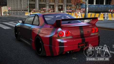 Nissan Skyline R33 Alsonry S6 para GTA 4