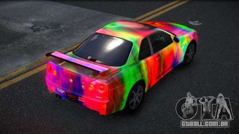 Nissan Skyline R34 Conia S14 para GTA 4