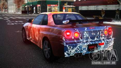 Nissan Skyline R34 Conia S10 para GTA 4