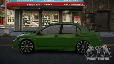 Mitsubishi Lancer Evolution VIII Fuaxu para GTA 4