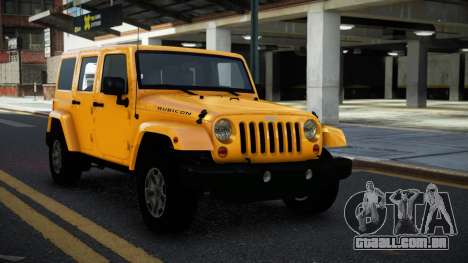 Jeep Wrangler Uman para GTA 4