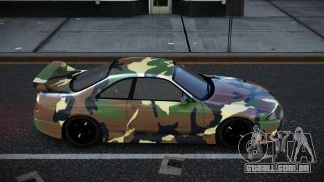 Nissan Skyline R33 Alsonry S13 para GTA 4