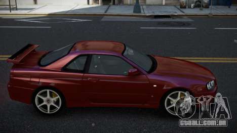 Nissan Skyline R34 Fale para GTA 4