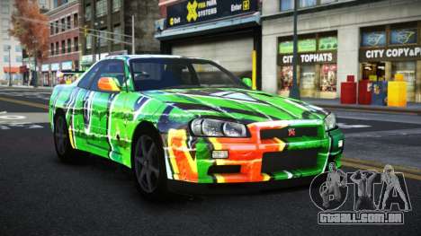 Nissan Skyline R34 Conia S1 para GTA 4