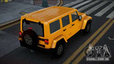 Jeep Wrangler Uman para GTA 4