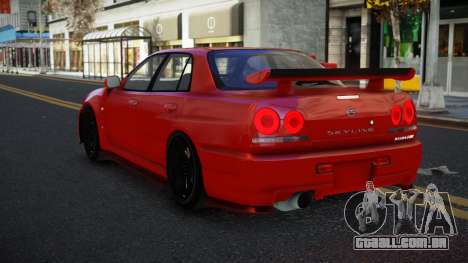 Nissan Skyline R34 Utem para GTA 4