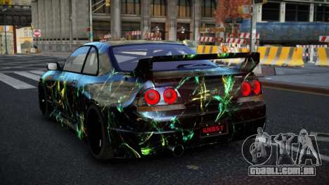 Nissan Skyline R33 Alsonry S11 para GTA 4