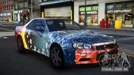 Nissan Skyline R34 Conia S10 para GTA 4