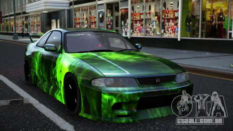 Nissan Skyline R33 Alsonry S14 para GTA 4