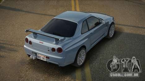 1999 Nissan Skyline R34 GTR para GTA San Andreas