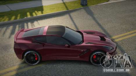 Chevrolet Corvette Z51 C7 14th para GTA San Andreas
