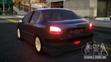 Peugeot 206 Nanolabud para GTA 4