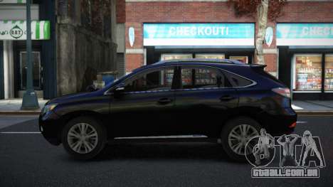 Lexus RX450H Giskax para GTA 4