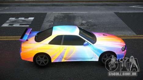 Nissan Skyline R34 Conia S8 para GTA 4