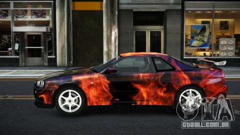 Nissan Skyline R34 Ganleen S9 para GTA 4
