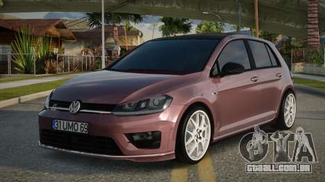 Volkswagen Golf 7 Naviny para GTA San Andreas