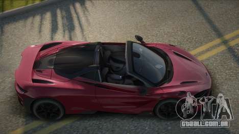 McLaren 765LT Spider para GTA San Andreas