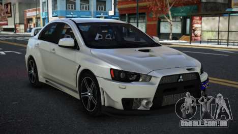 Mitsubishi Lancer Evolution X Mozqah para GTA 4