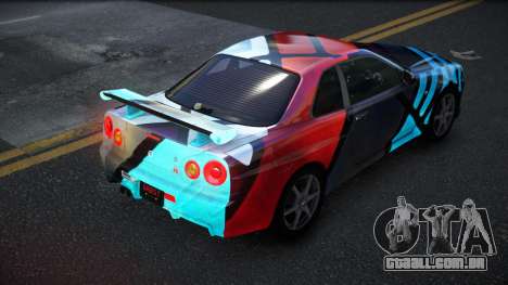 Nissan Skyline R34 Conia S9 para GTA 4