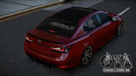 Lexus GS-F Uzul para GTA 4