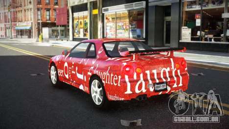 Nissan Skyline R34 Ganleen S13 para GTA 4