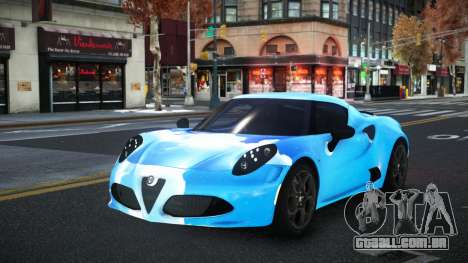 Alfa Romeo 4C Lanra S11 para GTA 4