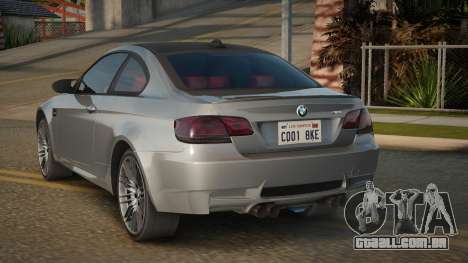 BMW M3 E92 Denli para GTA San Andreas