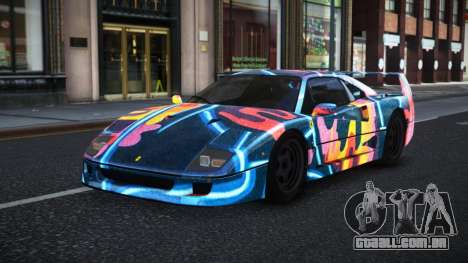 Ferrari F40 Stinay S1 para GTA 4