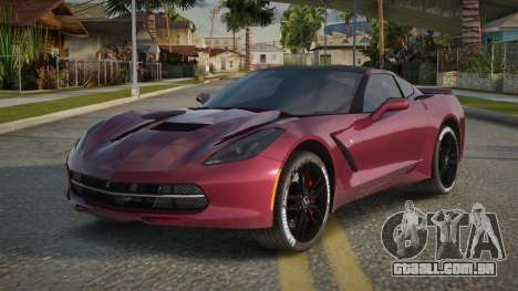 Chevrolet Corvette Z51 C7 14th para GTA San Andreas