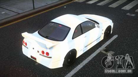 Nissan Skyline R33 Alsonry S7 para GTA 4