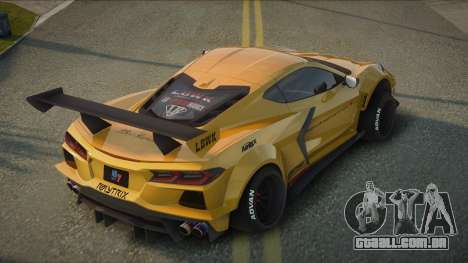 Chevrolet Corvette C8 Liberty Walk para GTA San Andreas