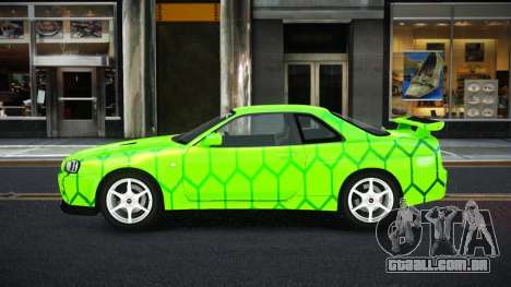 Nissan Skyline R34 Ganleen S8 para GTA 4