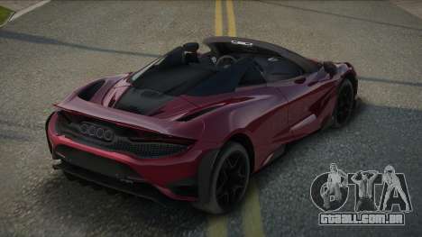 McLaren 765LT Spider para GTA San Andreas
