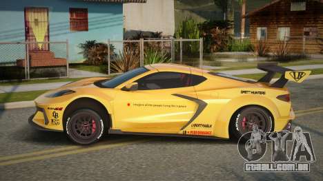 Chevrolet Corvette C8 Liberty Walk para GTA San Andreas