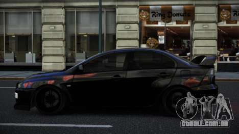 Mitsubishi Lancer Evolution X Tuwcig para GTA 4