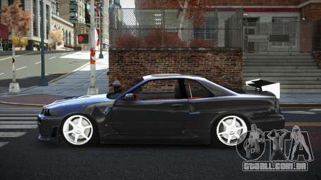 Nissan Skyline R34 Hustek para GTA 4